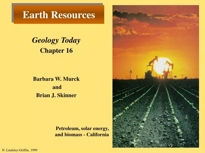 earth resources