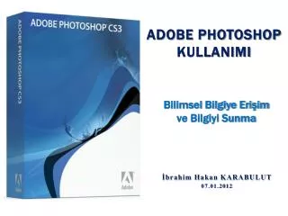 adobe photoshop kullanimi