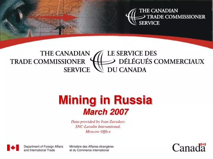 mining in russia march 2007