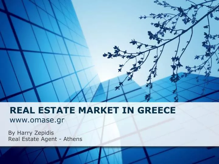 real estate market in greece www omase gr
