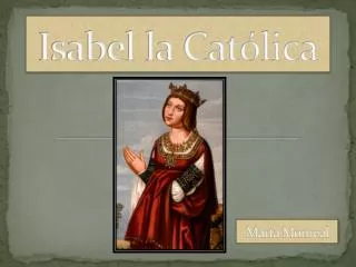 isabel la cat lica