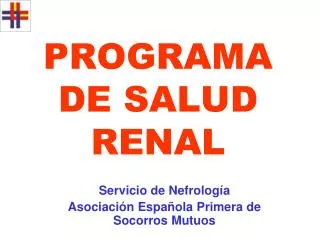 programa de salud renal