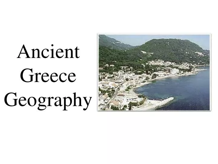 ancient greece geography
