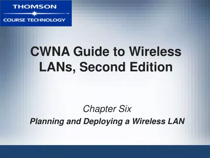 cwna guide to wireless lans second edition