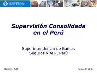 supervisi n consolidada en el per