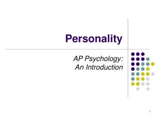 Personality