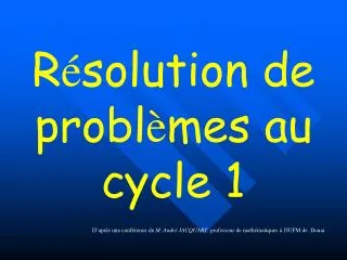 PPT - Organigramme De Résolution De Problèmes Dans L’entreprise ...