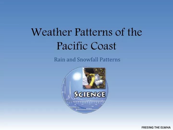 weather patterns of the pacific coast