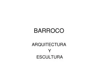 barroco