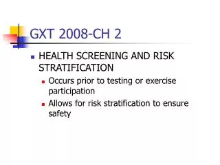 GXT 2008-CH 2