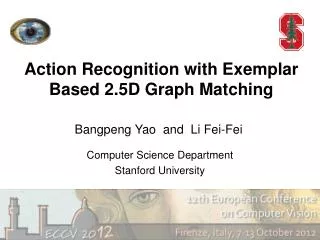 Action Recognition with Exemplar Based 2.5D Graph Matching
