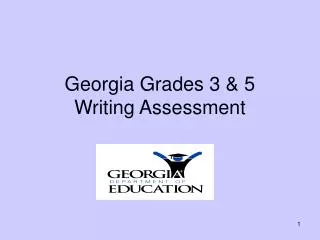 Georgia Grades 3 &amp; 5 Writing Assessment