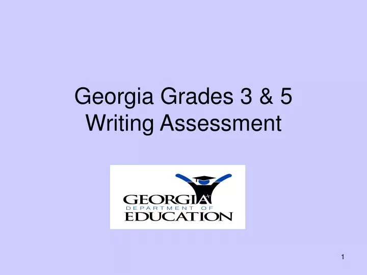 georgia grades 3 5 writing assessment