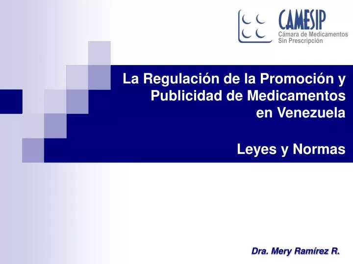 la regulaci n de la promoci n y publicidad de medicamentos en venezuela leyes y normas