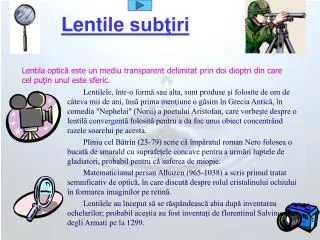 lentile sub iri