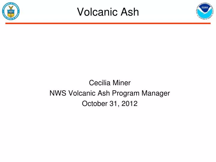volcanic ash