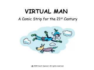 Virtual Man Comic Strips