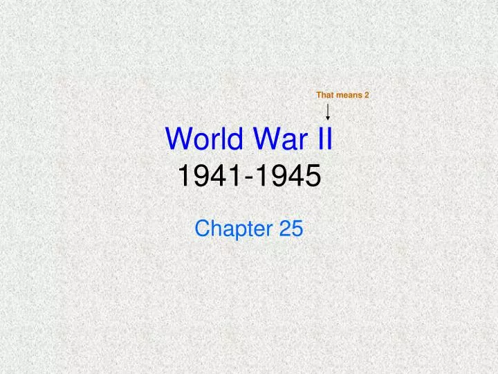 world war ii 1941 1945