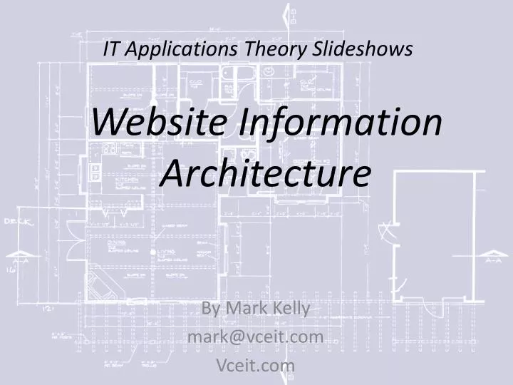 it applications theory slideshows
