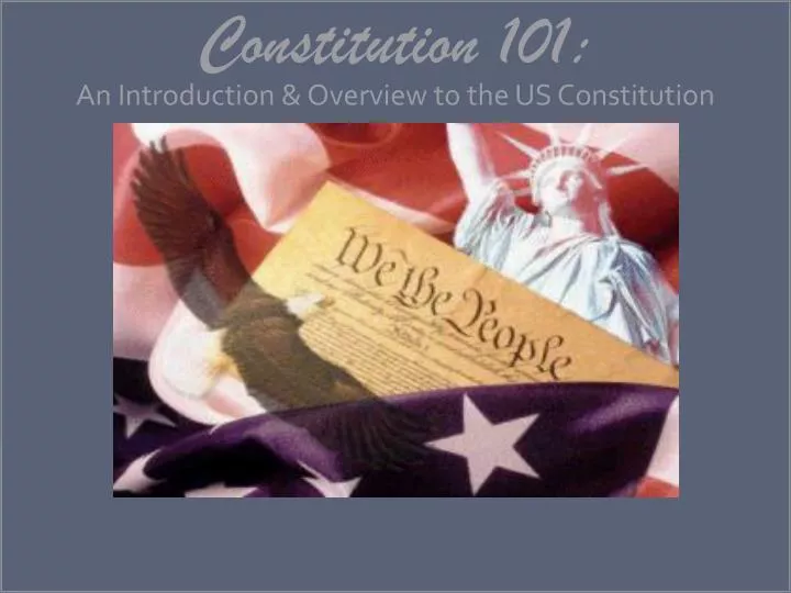 united states constitution 101