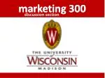 marketing 300 - slide 1