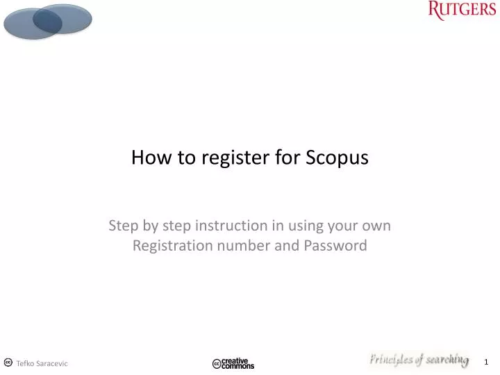 how to register for scopus