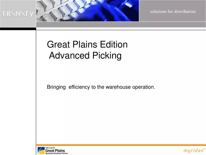 great plains edition advanced picking