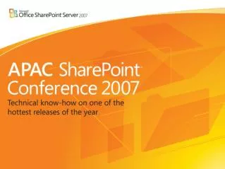 Protection and Control for Collaboration Servers Microsoft Forefront Security for SharePoint