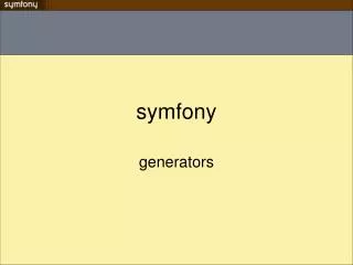 symfony