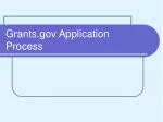 5-Step Guide to Submitting Applications on Grants.gov - slide 1