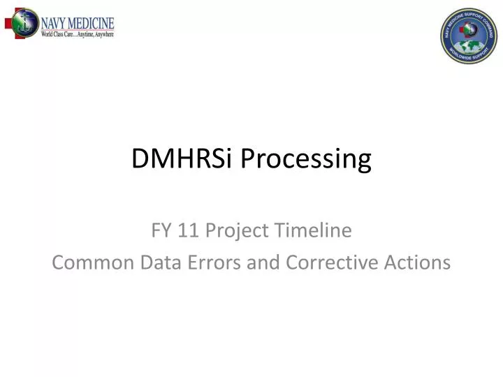 dmhrsi processing