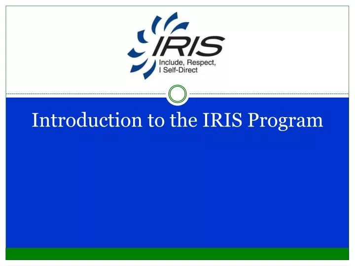 introduction to the iris program