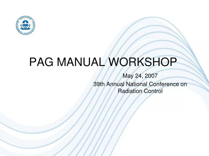 pag manual workshop