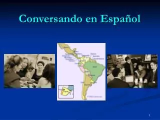 Conversando en Español