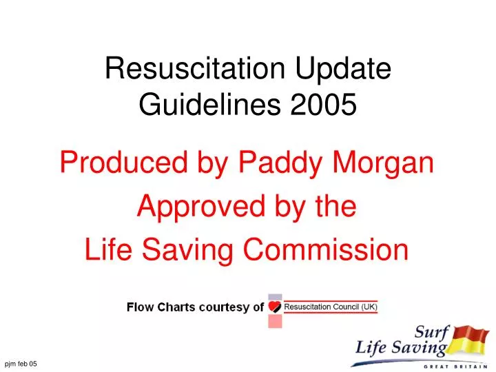 resuscitation update guidelines 2005
