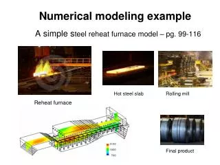 Numerical modeling example