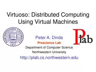 Virtuoso: Distributed Computing Using Virtual Machines