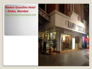 4 Star Budget Hotels In Dadar Mumbai