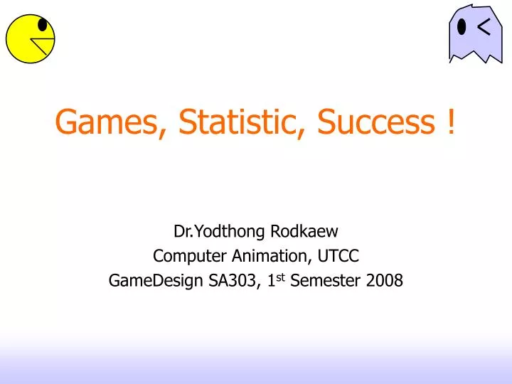 games statistic success