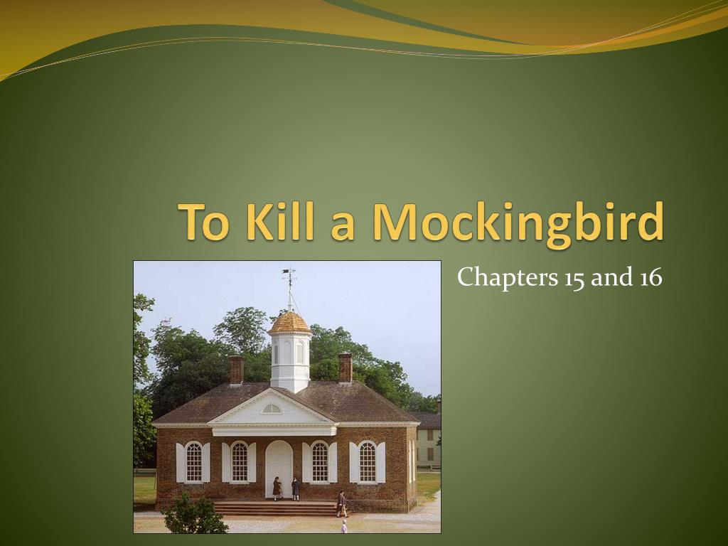 PPT - To Kill a Mockingbird PowerPoint Presentation, free download - ID ...
