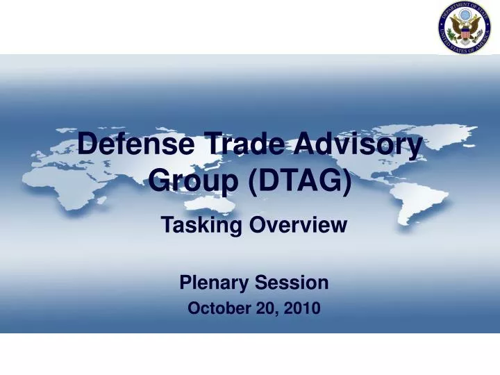 defense trade advisory group dtag