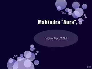 mahindra aura