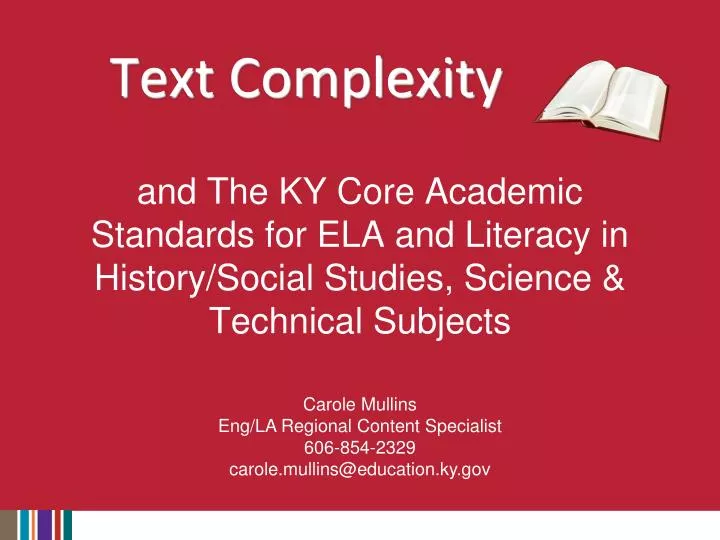 text complexity