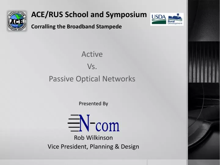ace rus school and symposium corralling the broadband stampede