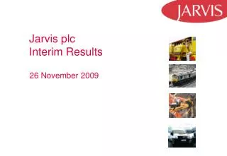Jarvis plc Interim Results