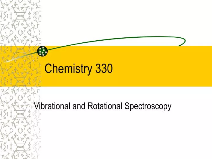 chemistry 330