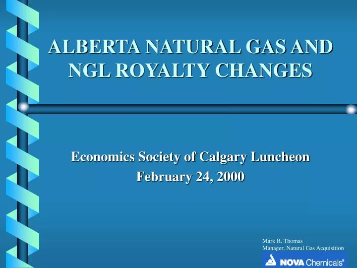 alberta natural gas and ngl royalty changes