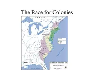 The Race for Colonies