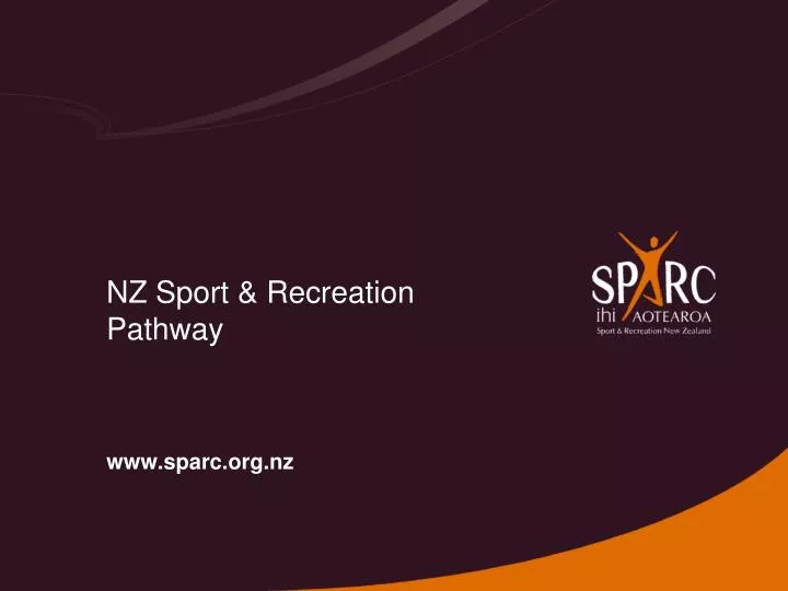 nz sport recreation pathway