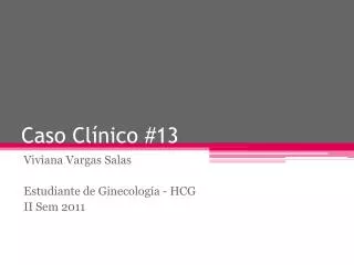 caso cl nico 13